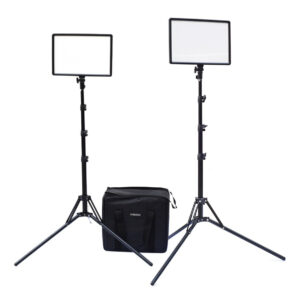 Kit 2 Paneles Led 50a+ 2 Columnas Iluminacion + Bolso Visico