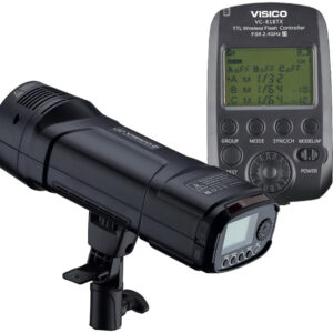 Flash Visico 2 Ttl Hss 200w Bat. + Emisor Sony