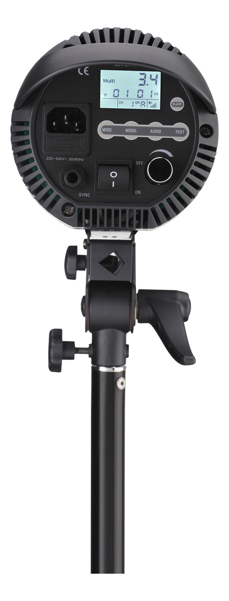 Flash Estudio Visico 400w C/ Reflector Receptor Incorporado - Imagen 5
