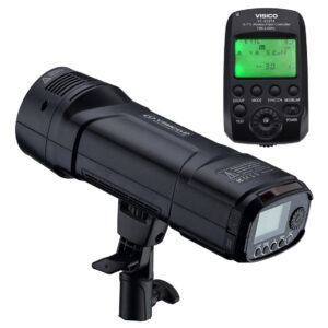 Flash Estudio Visico 2 Ttl Hss Bat  +emisor Canon