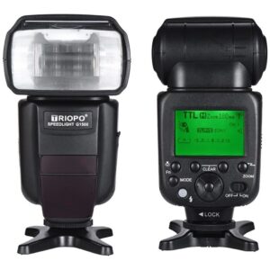 Flash Ttl Triopo G1500s P/ Sony Zapata Multinterfaz Ng58 Hss