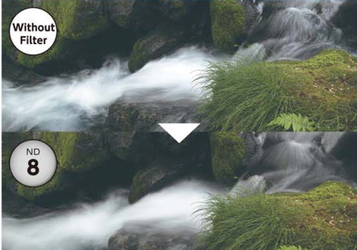 Filtro Densidad Neutra Nd 8x Marumi Dhg Aro Delgado Ø 62mm - Imagen 2