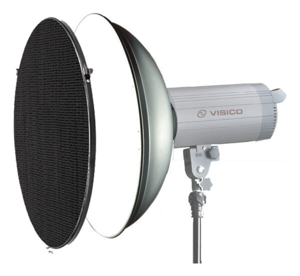 Beauty Dish Panal De Abejas Difusor P/ Flash Tipo Bowens - Imagen 2