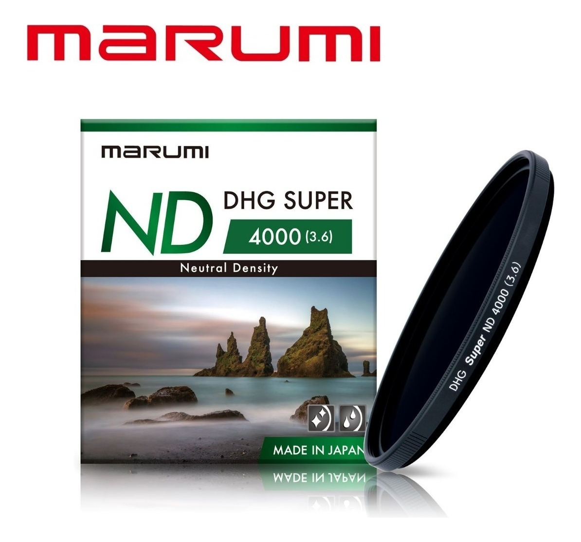 Filtro Densidad Neutra Ø 58mm Marumi Dhg Nd 4000 12 Pasos - Imagen 3