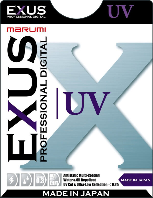 Filtro Marumi Uv Protector Exus Ø 58mm Multicapa Profesional - Imagen 4