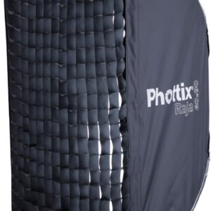 Soft Box C/ Grid Phottix Raja 60x90cm Plegable P/ Bowens