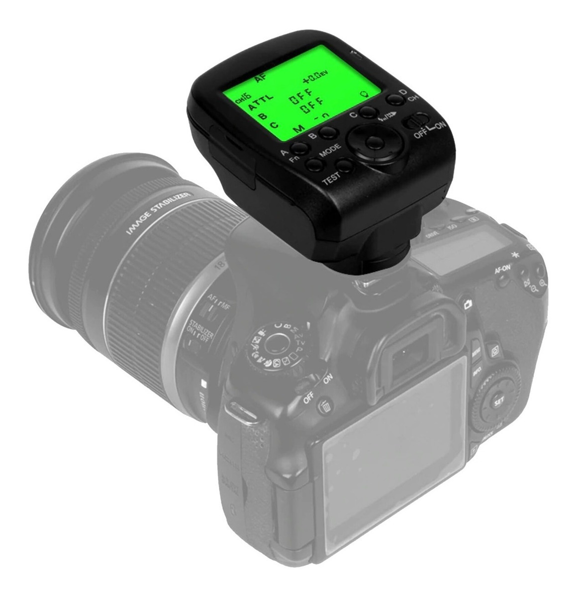 Kit Flash Canon Triopo 982iii Emisor Ttl G1 Pie Octo Soft Box 90cm - Imagen 9