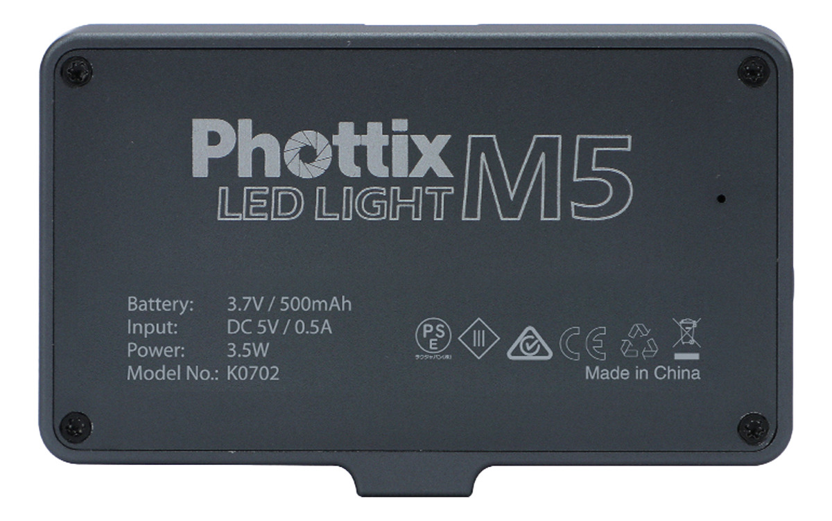 Mini Iluminador Led Phottix M5 Metalico Bateria Incorporada - Imagen 7