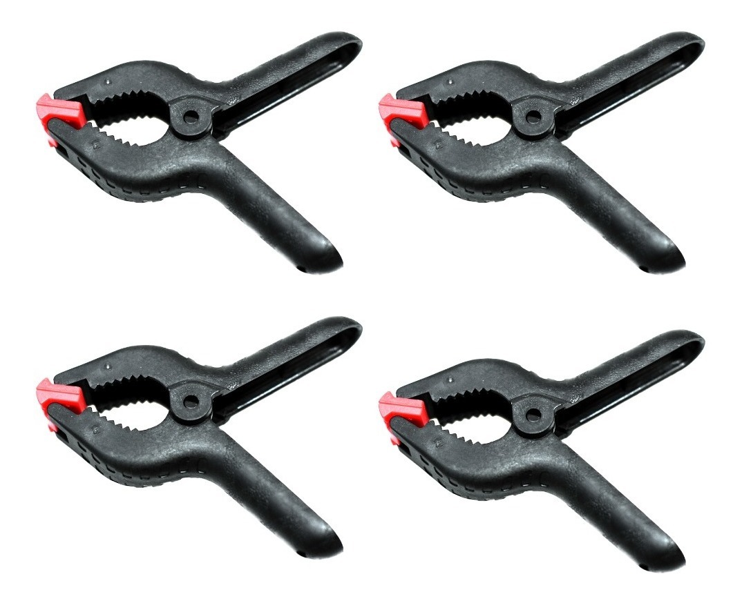 Set 4 Pinzas Broches 6inch Clamp Soporte P/ Fondo Tela Papel - Imagen 5