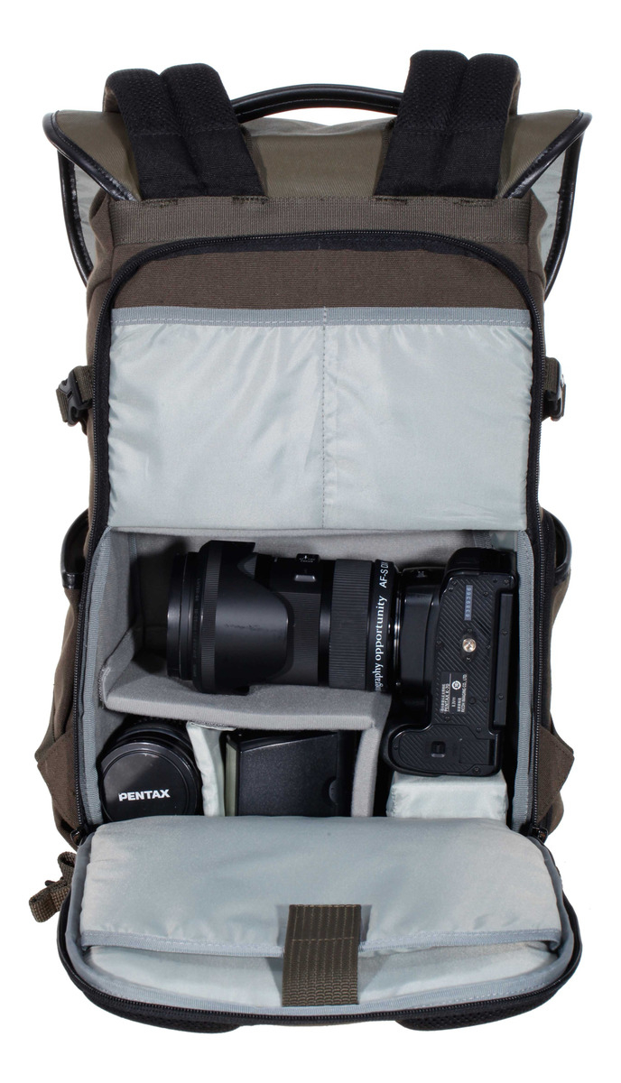 Mochila Bolso Benro Novelty B200 P/ Slr Lente Flash Tripode - Imagen 2