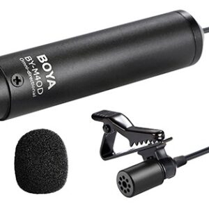 Microfono Corbatero Omnidireccional Boya Xlr Video By-m4od
