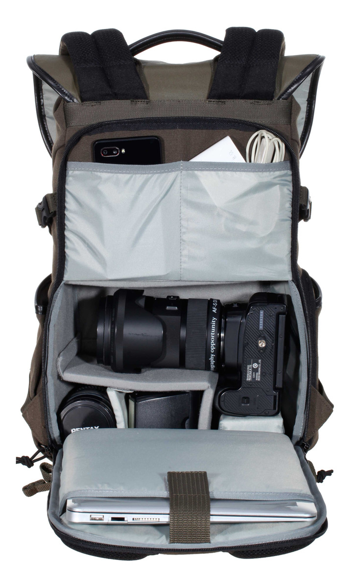 Mochila Bolso Benro Novelty B200 P/ Slr Lente Flash Tripode - Imagen 4