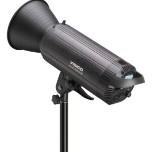 Flash Estudio Visico 600 W C/ Reflector Receptor Incorporado