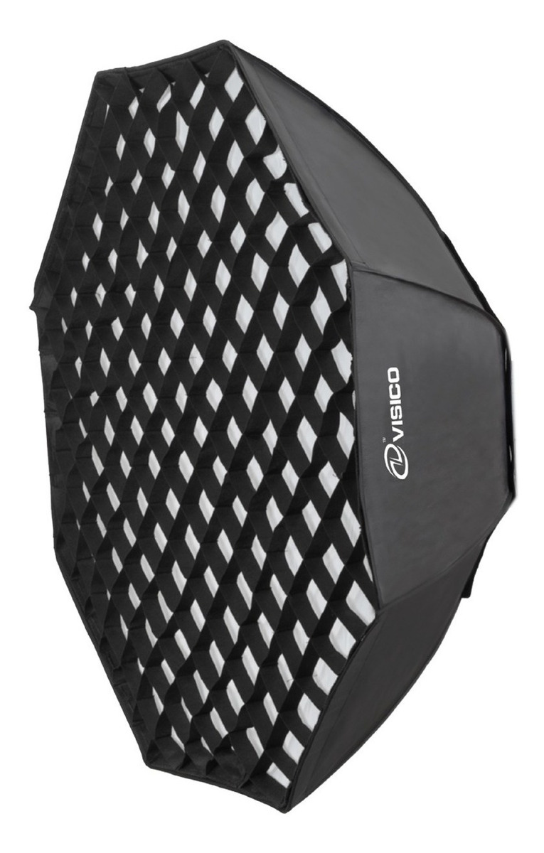 Octo Box 80cm Soft Box Difusor C/ Panal Grid P/ Flash Bowens - Imagen 3