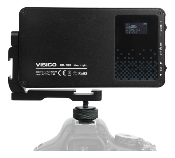 Iluminador Led Rgb Fotografia Video Efectos Visico Kd-2rx - Imagen 6