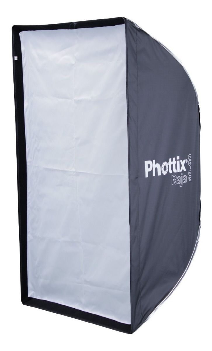 Soft Box C/ Grid Phottix Raja 60x90cm Plegable P/ Bowens - Imagen 2
