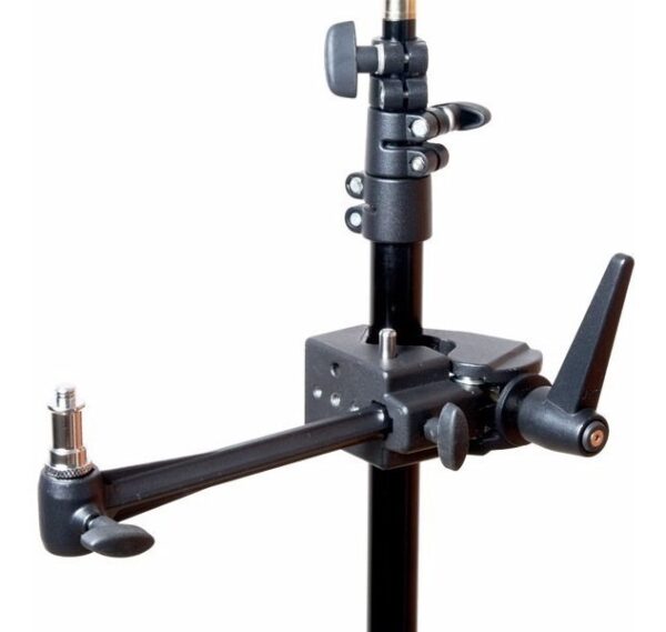Pinza Brazo Abrazadera Soporte Clamp Phottix P Flash Led Mic - Imagen 3