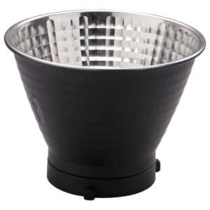 Reflector Cacerola Negro P/ Flash Visico Montura Bowens 18cm