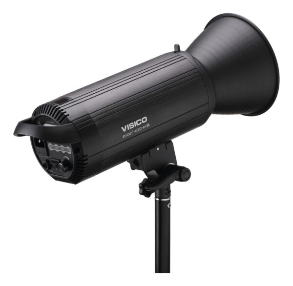 Flash Estudio Visico 400w C/ Reflector Receptor Incorporado - Imagen 3