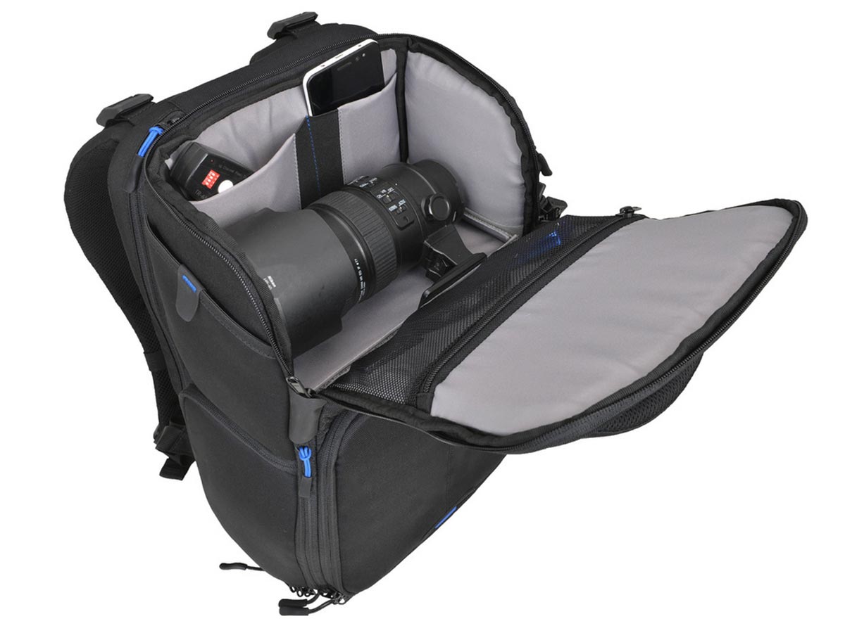 Mochila Benro Beyond B400N con acceso superior rápido para cámara y accesorios