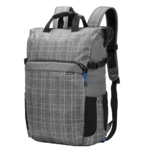 Mochila Benro Colorful 200 gris diseño urbano moderno para cámara DSLR o mirrorless