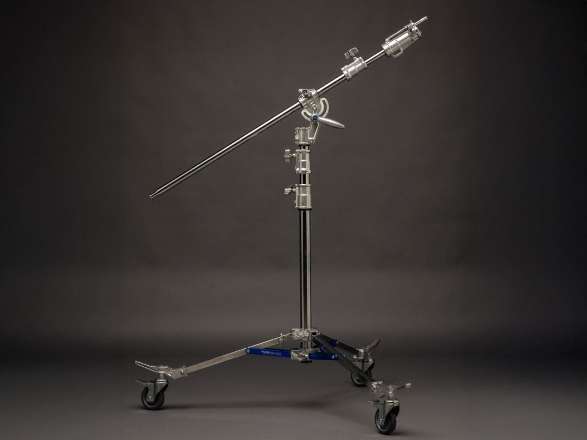 Columna Jirafa con Ruedas Phottix Studio Pro Boom Stand W400 | Cenital Profesional Heavy Duty - Imagen 3