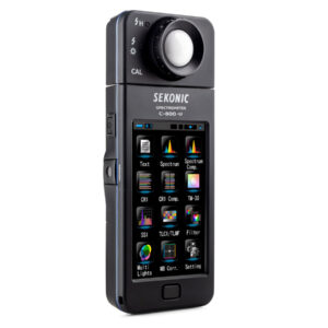 Espectrómetro de color Sekonic C-800 vista frontal