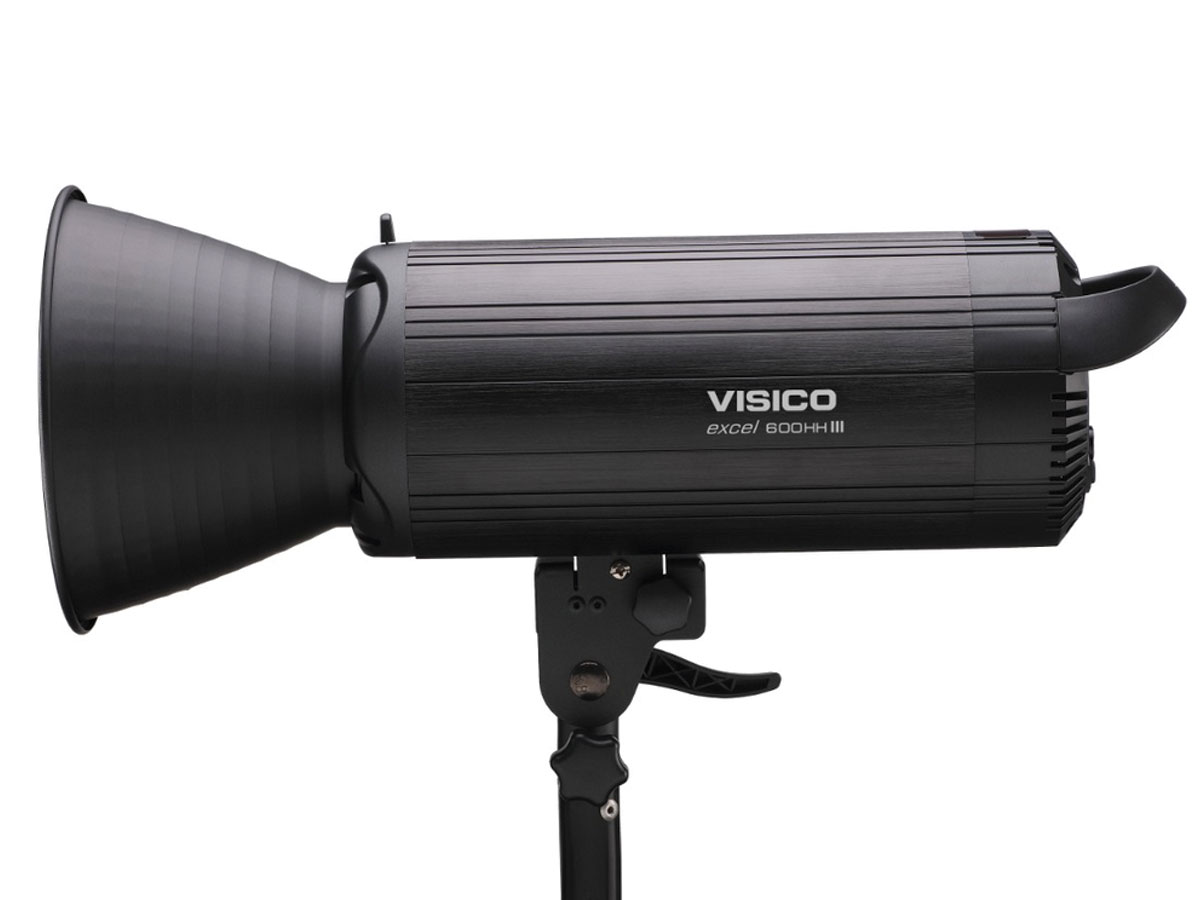 Segunda vista lateral del Visico VC-600HH III Plus mostrando conexión y cuerpo.