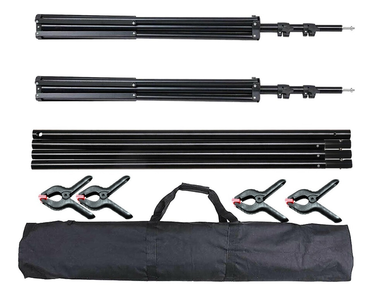 Soporte Porta Fondo Sinfin Visico 305*280cm Bolso+ 4 Broches - Imagen 2