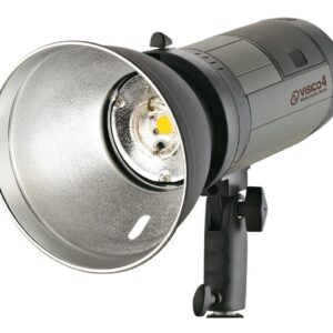 Flash Estudio A Bateria 300w Portatil Visico4 Modelado Led