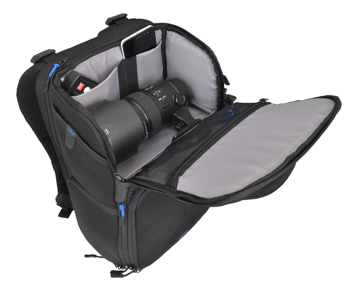 Mochila Benro Beyond B400n P/ Camara Accesorios Canon Nikon - Imagen 6