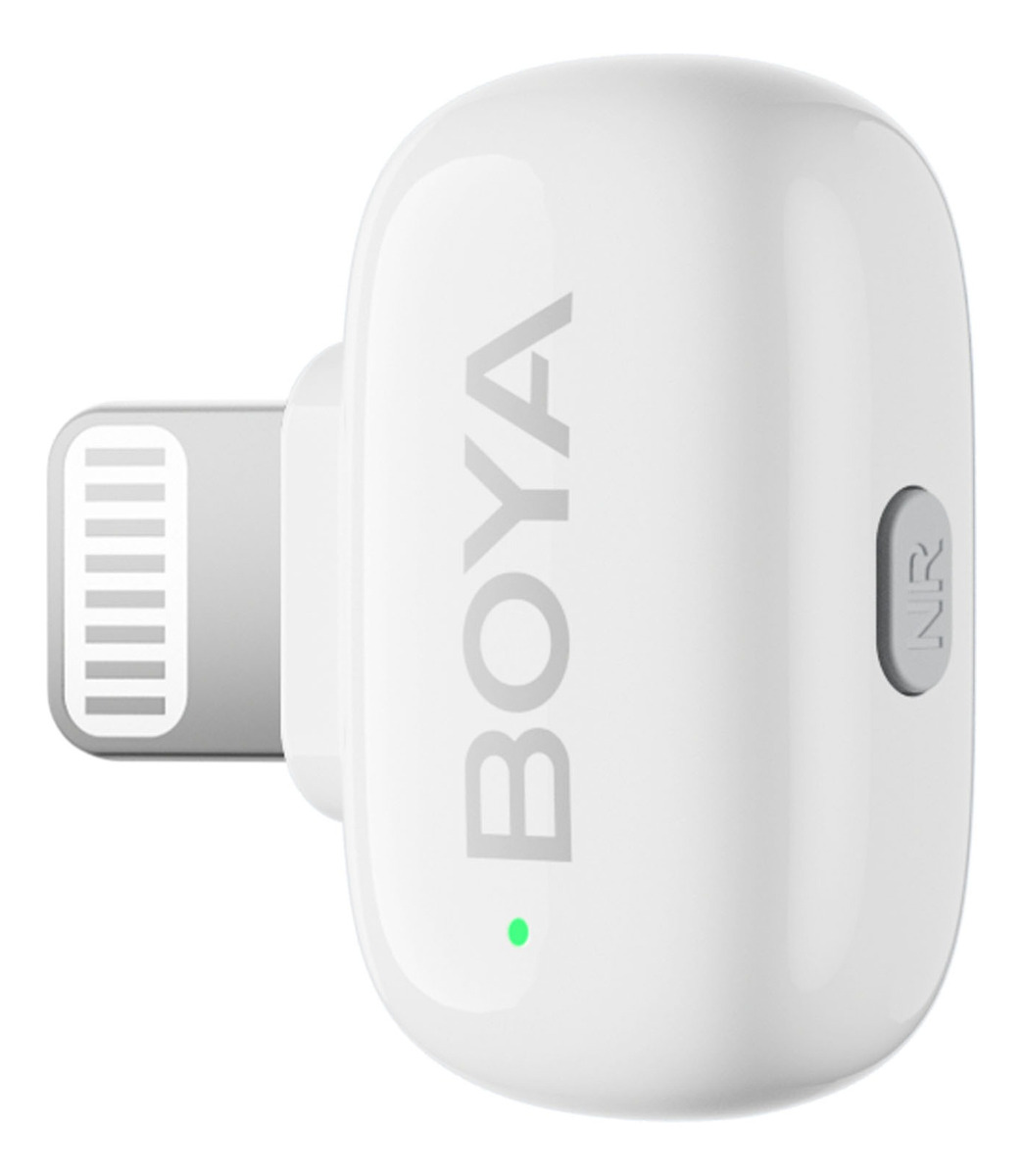 Kit 2 Microfonos 2.4ghz Boya Mini-13 Blanco Lightning Usb-c - Imagen 4