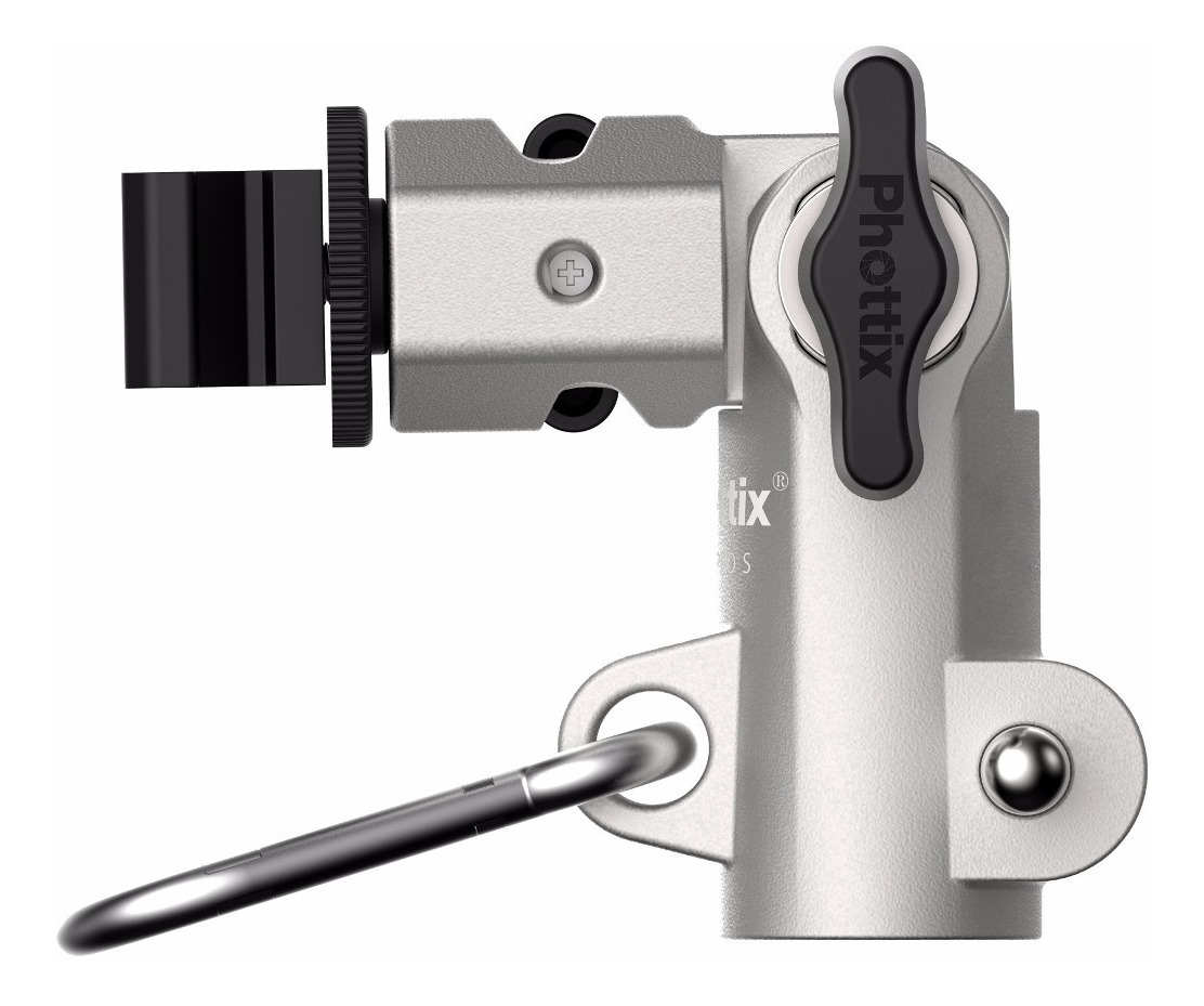 Rotula Varos Pro S Porta Sombrilla Tripode C/ Zapata Phottix - Imagen 2