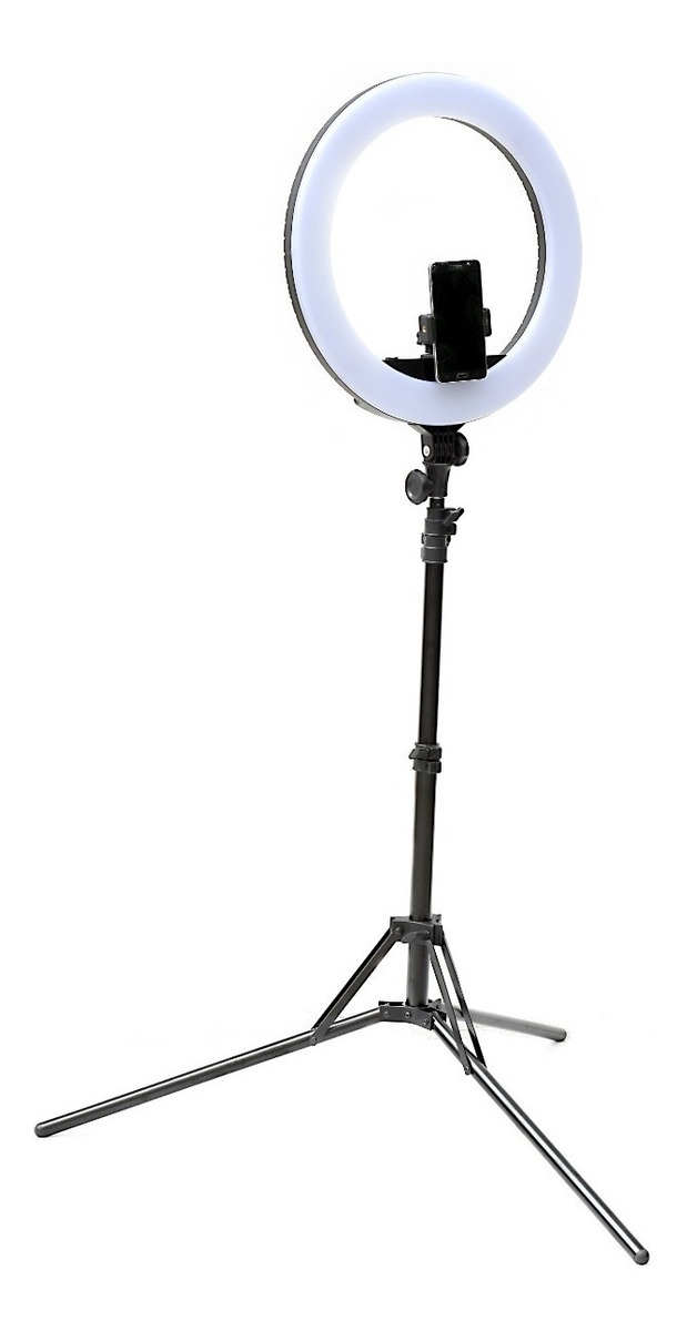Aro Luz Ring Led Selfie 43cm+pie190cm+espejo Celular Visico - Imagen 6