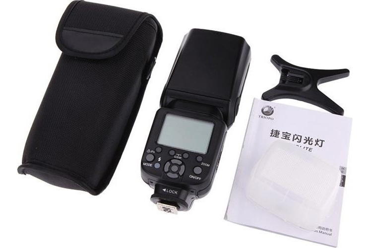 Flash Ttl Triopo Para Camaras Canon Ettl Tr-982 Iii Hss - Imagen 2