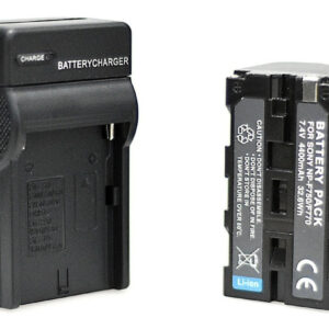 Cargador 220volts + Bateria Np-f770 P/ Iluminador O Aro Led