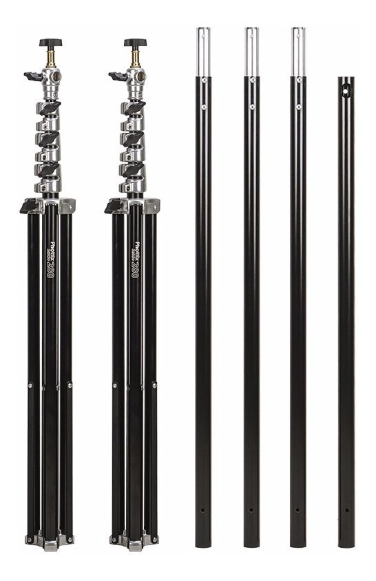 Soporte Porta Fondo Infinito Sinfin Phottix 3x2,80m C/ Bolso - Imagen 2