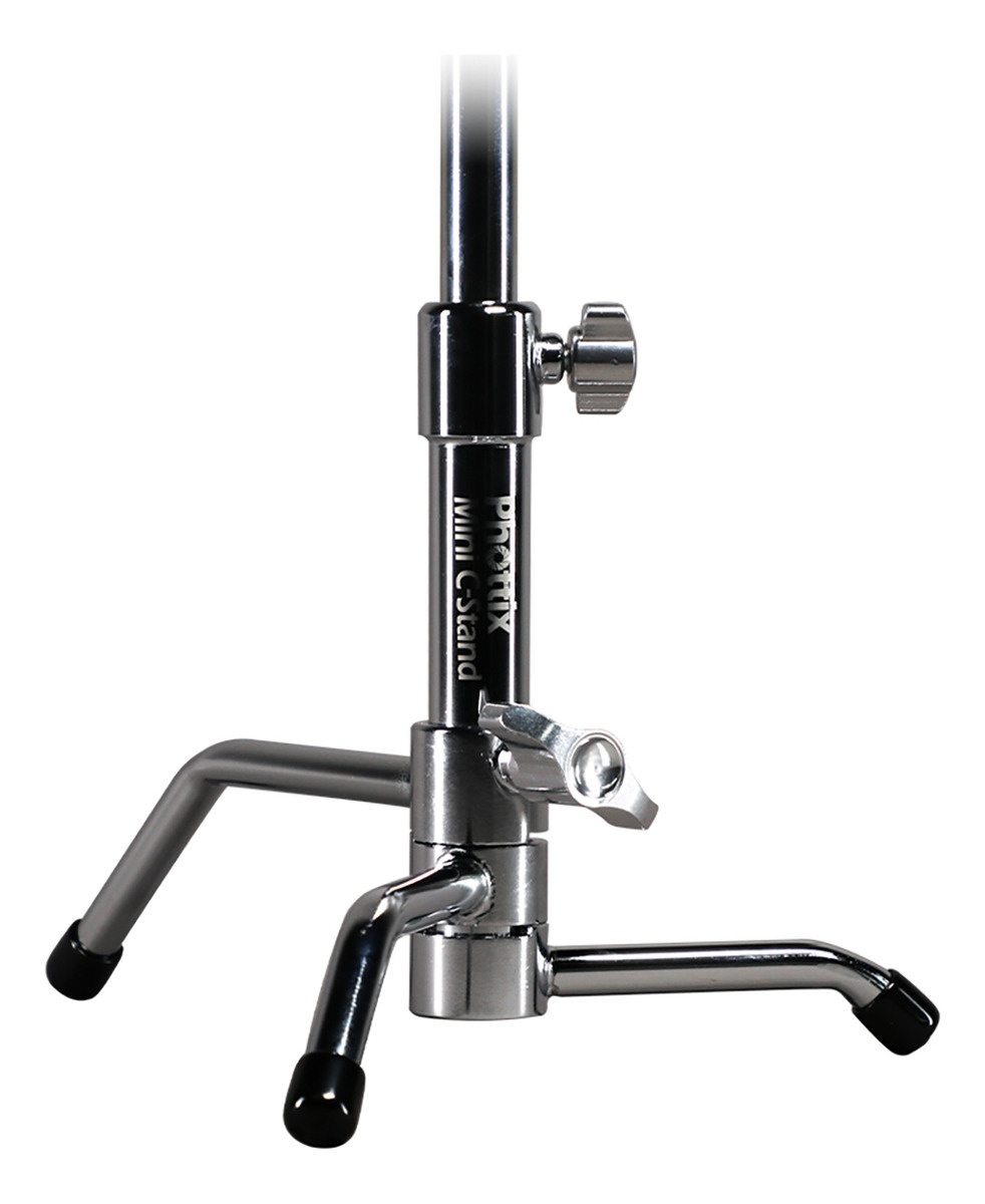 Mini C-stand Phottix Mini Soporte Tipo Araña Cromado - Imagen 10