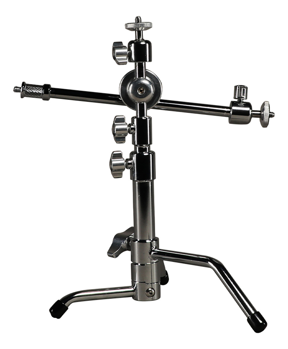 Mini C-stand Phottix Mini Soporte Tipo Araña Cromado - Imagen 3