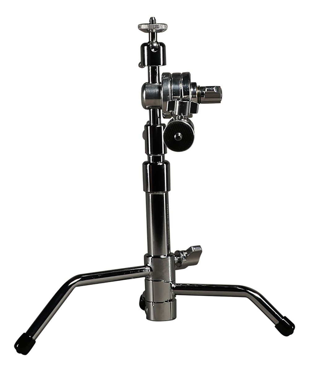 Mini C-stand Phottix Mini Soporte Tipo Araña Cromado - Imagen 6