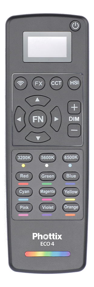 Panel Led Rgb Phottix Kali50r Con Control Remoto - Barndoor - Imagen 8