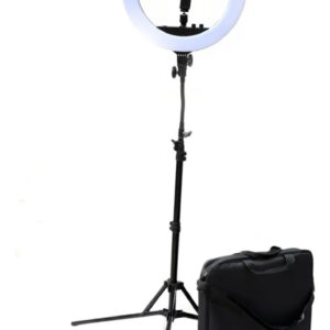 Kit Ring Led Aro Luz Retrato Ø43cm+pie 190cm+ Espejo Visico