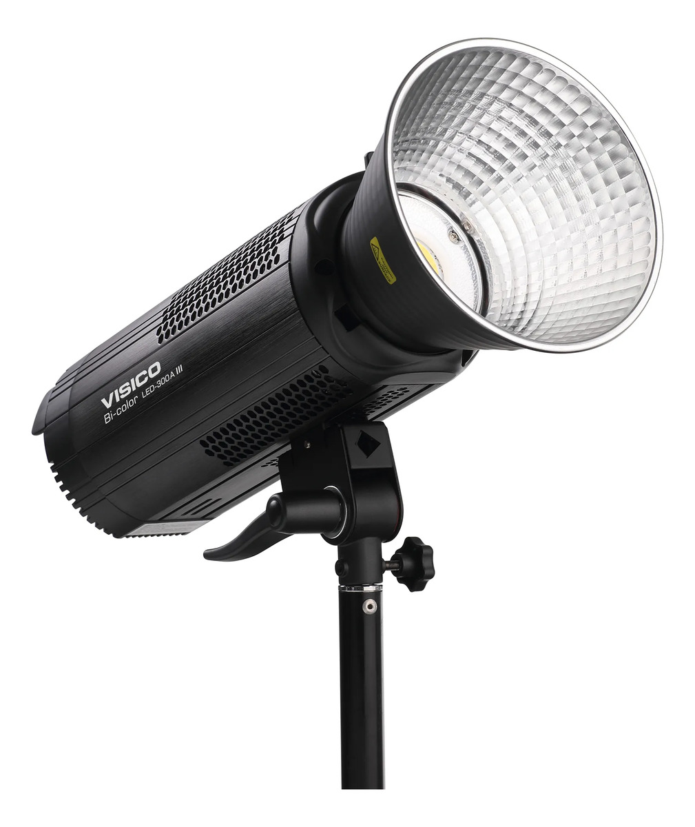 Led-300a Iii Bi Color 300w Visico Luz Continua Foto Video