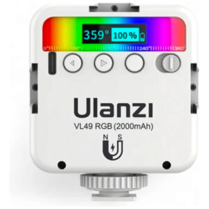 Mini Luz Led Rgb Ulanzi Vl49RGB Iluminador Magnetico