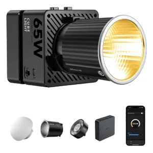 Luz Led Video Ulanzi Ec65 Bicolor 65w Cob Con Bateria Kit