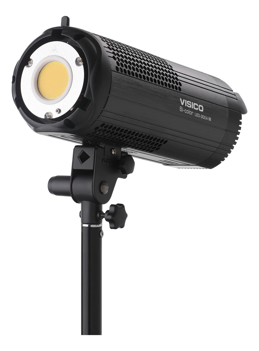 Led-300a Iii Bi Color 300w Visico Luz Continua Foto Video - Imagen 7